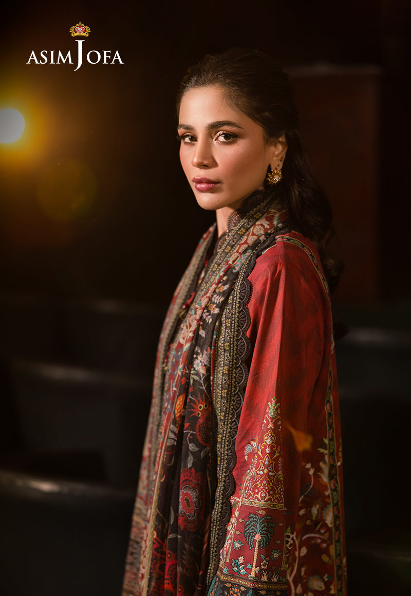 Asim Jofa | Prints Drop 2 | AJUBJ-09 - Riwayat-e-Khas