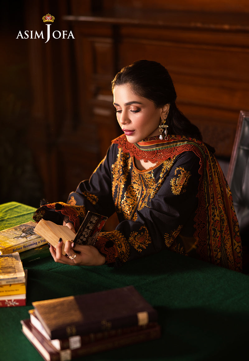 Asim Jofa | Prints Drop 2 | AJUBJ-12 - Riwayat-e-Khas