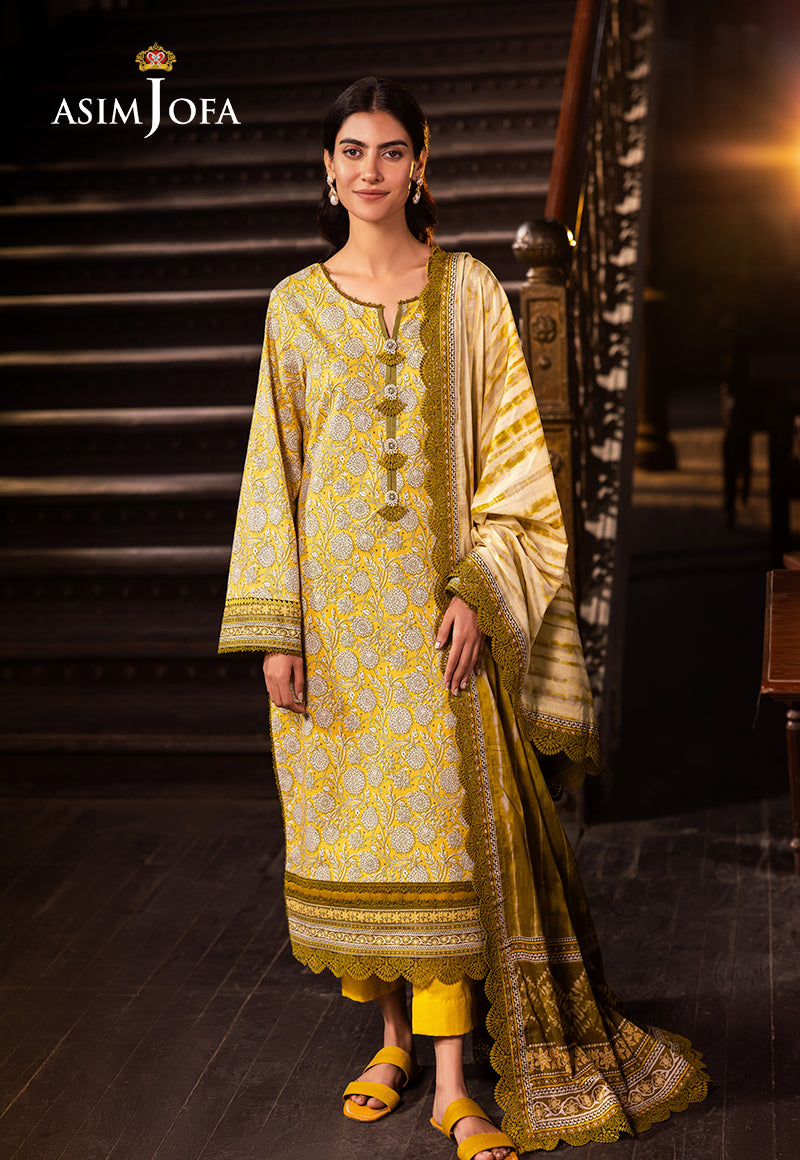 Asim Jofa | Prints Drop 2 | AJUBJ-51 - Riwayat-e-Khas