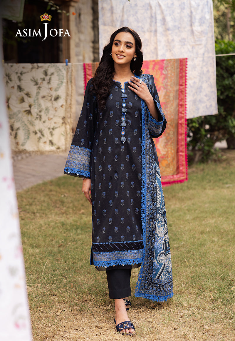 Asim Jofa | Prints Drop 2 | AJUBJ-55 - Riwayat-e-Khas