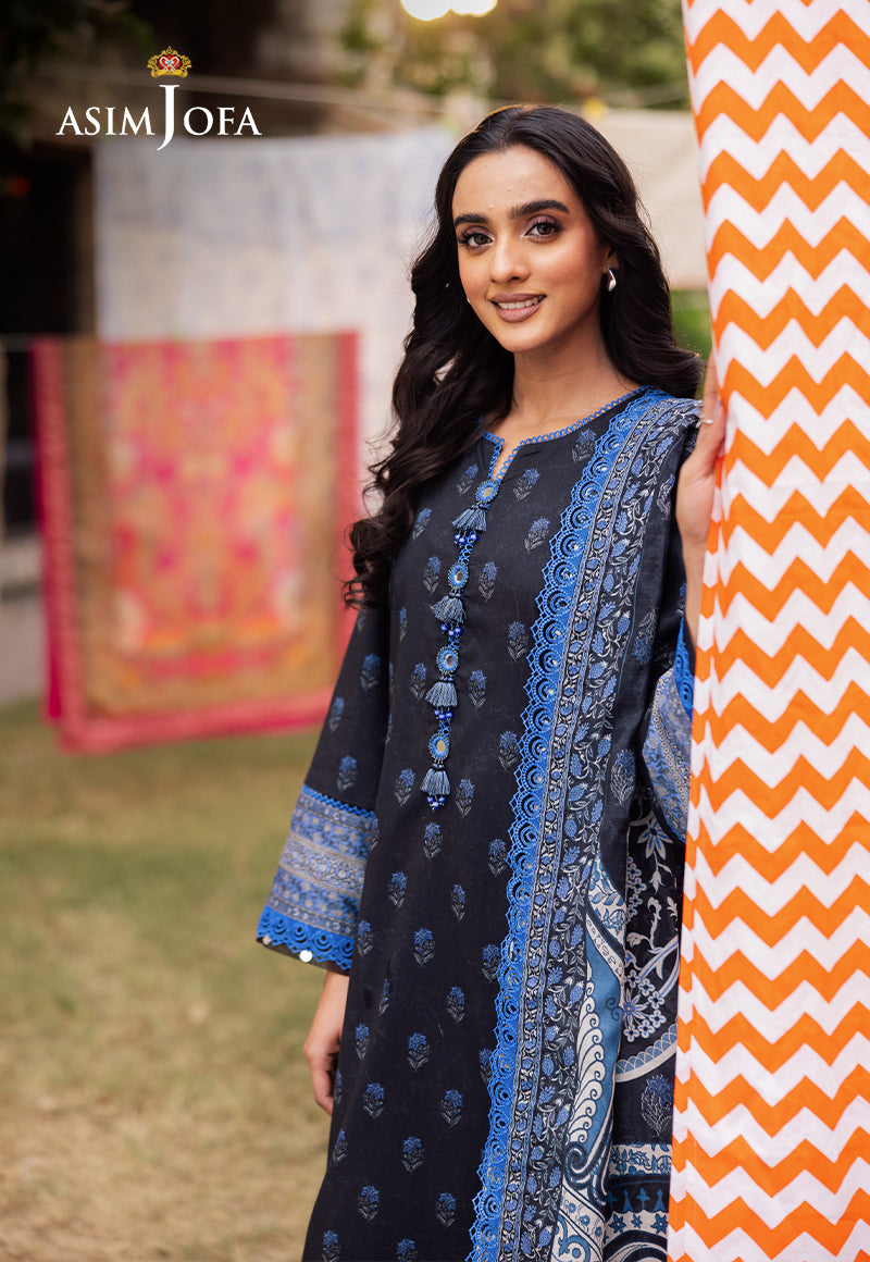 Asim Jofa | Prints Drop 2 | AJUBJ-55 - Riwayat-e-Khas