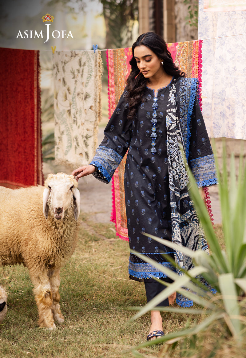 Asim Jofa | Prints Drop 2 | AJUBJ-55 - Riwayat-e-Khas