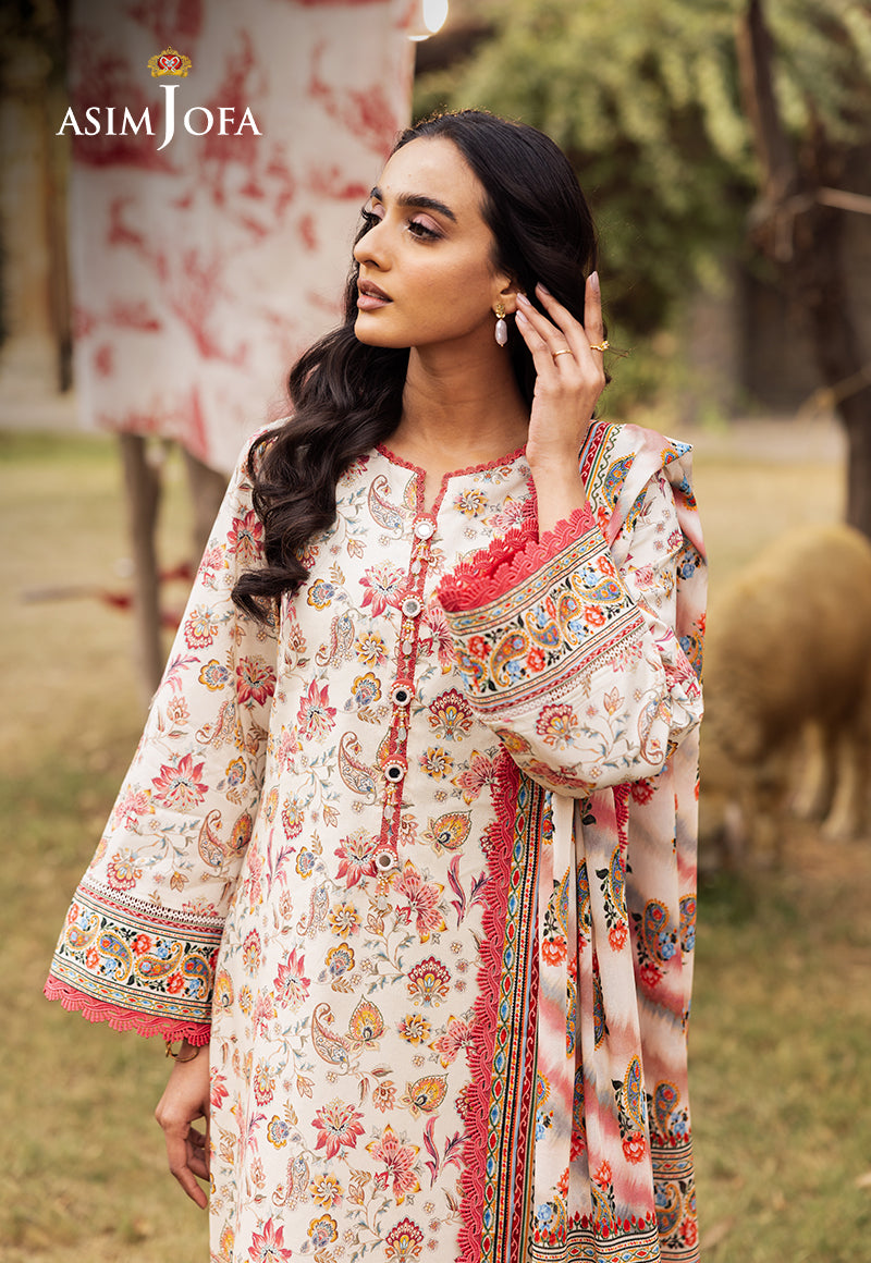 Asim Jofa | Prints Drop 2 | AJUBJ-50 - Riwayat-e-Khas