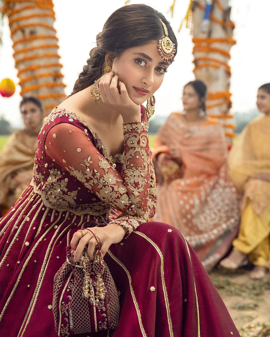 Faiza Saqlain | FS Luxe Vasl e yaar | Lalzari