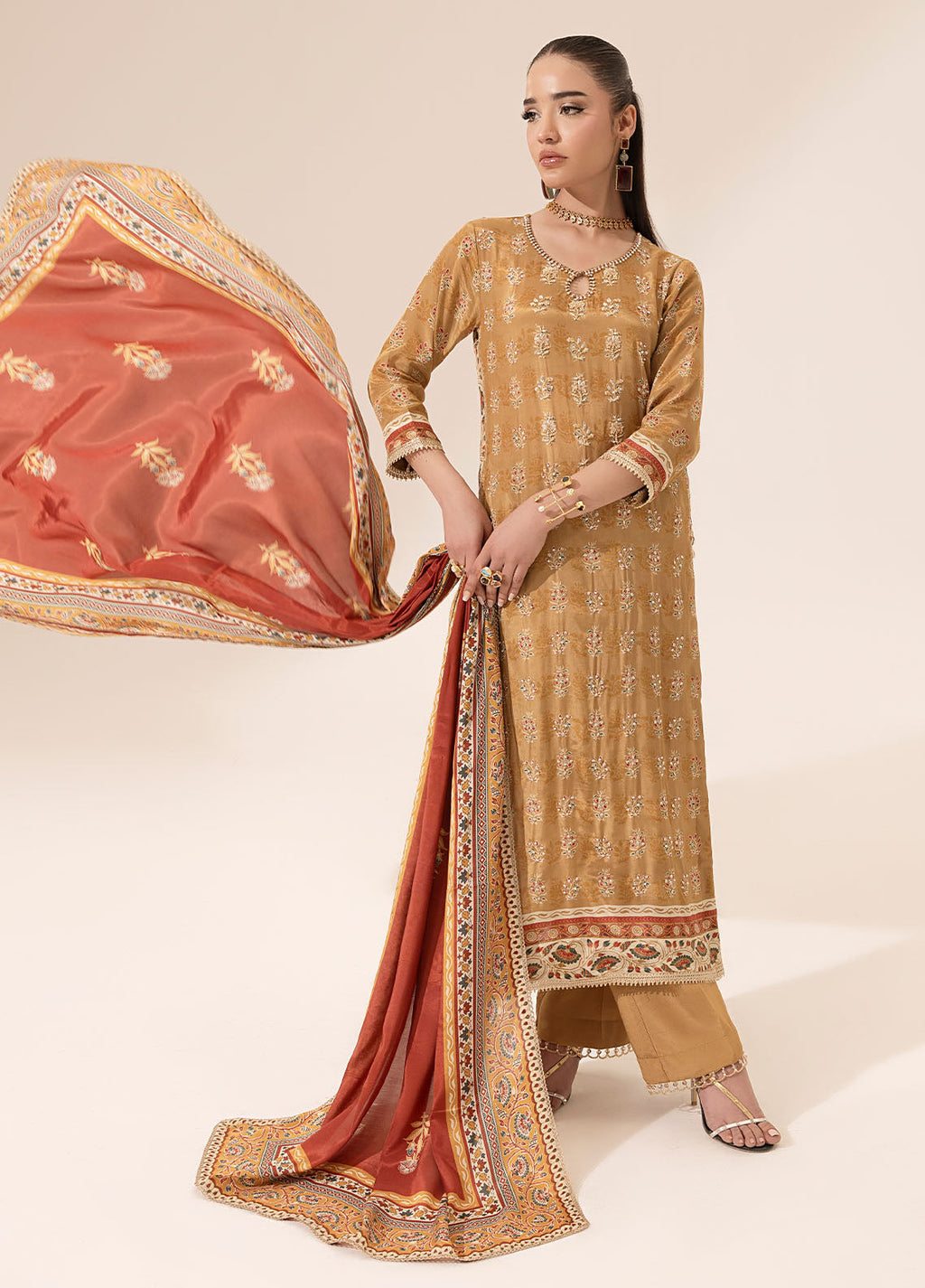 Sahane | Suay Silk Handwork Edit | CT-15002 MAYA - SUAY - Riwayat-e-Khas