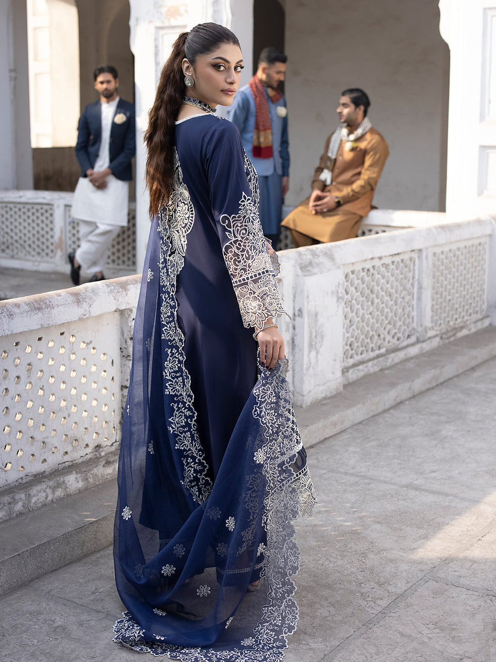Mahnur | Mahrukh Luxury Lawn 24 | DUSK - Riwayat-e-Khas