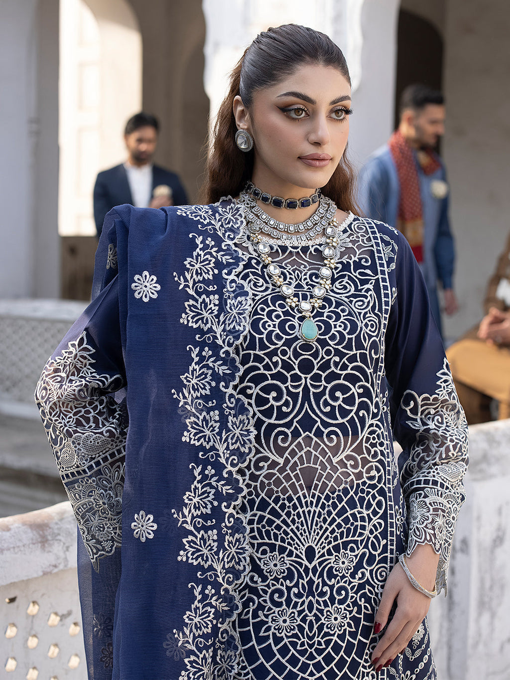 Mahnur | Mahrukh Luxury Lawn 24 | DUSK - Riwayat-e-Khas