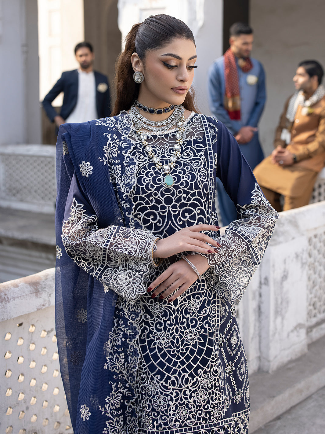 Mahnur | Mahrukh Luxury Lawn 24 | DUSK - Riwayat-e-Khas
