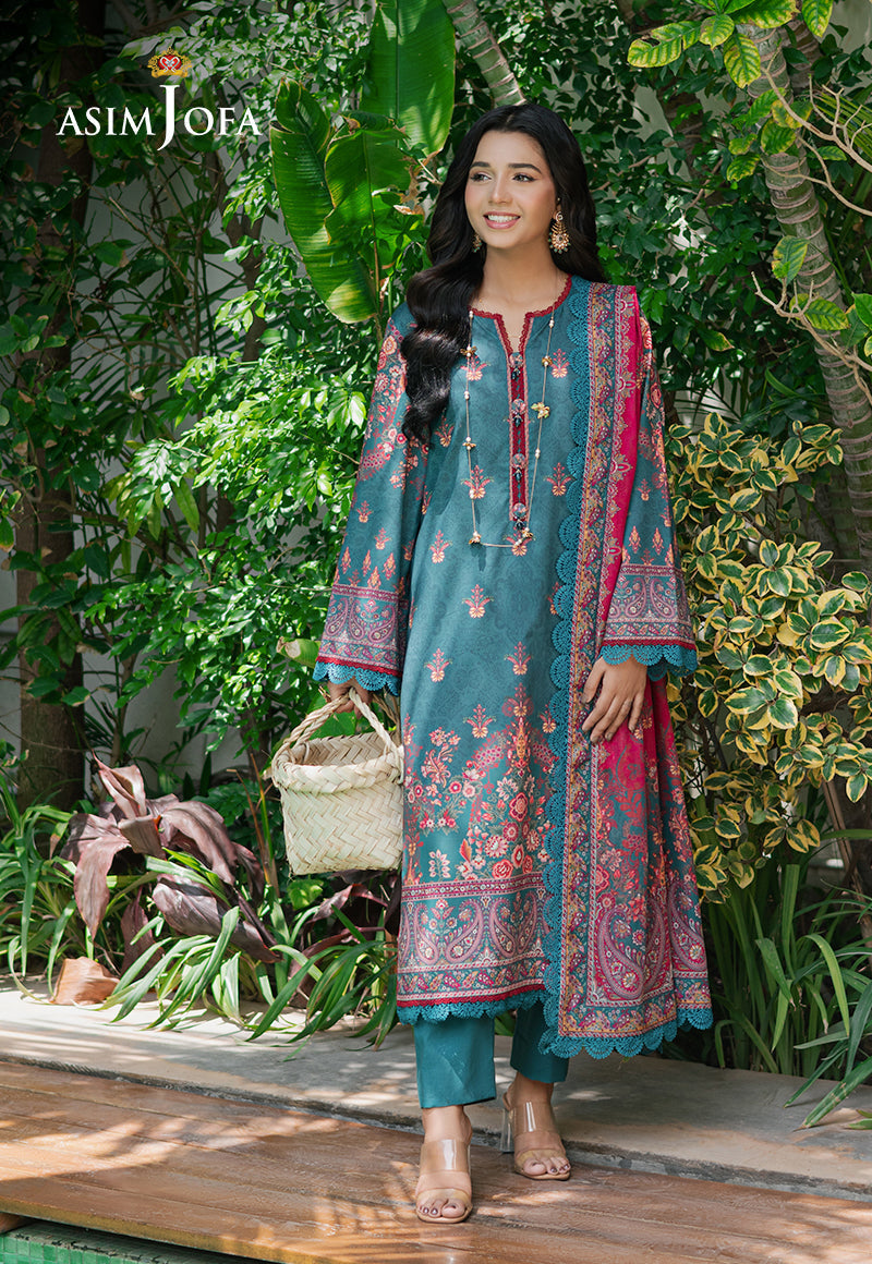 Asim Jofa | Prints Drop 2 | AJUUB-26 - Riwayat-e-Khas