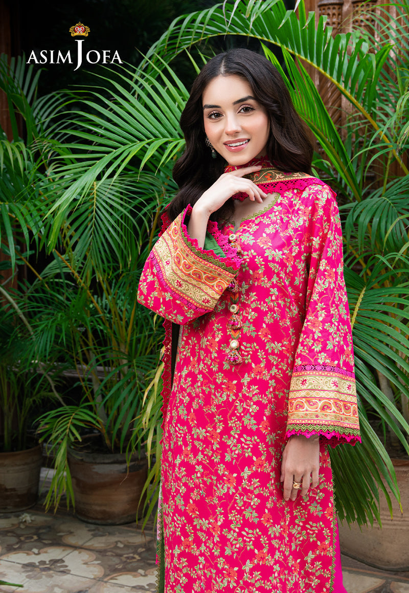 Asim Jofa | Prints Drop 2 |  AJUUB-24 - Riwayat-e-Khas