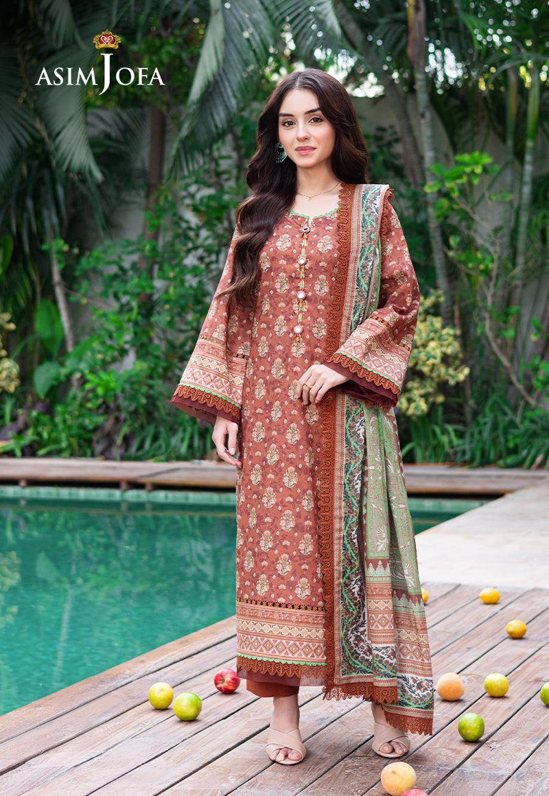 Asim Jofa | Prints Drop 2 | AJUUB-25 - Riwayat-e-Khas