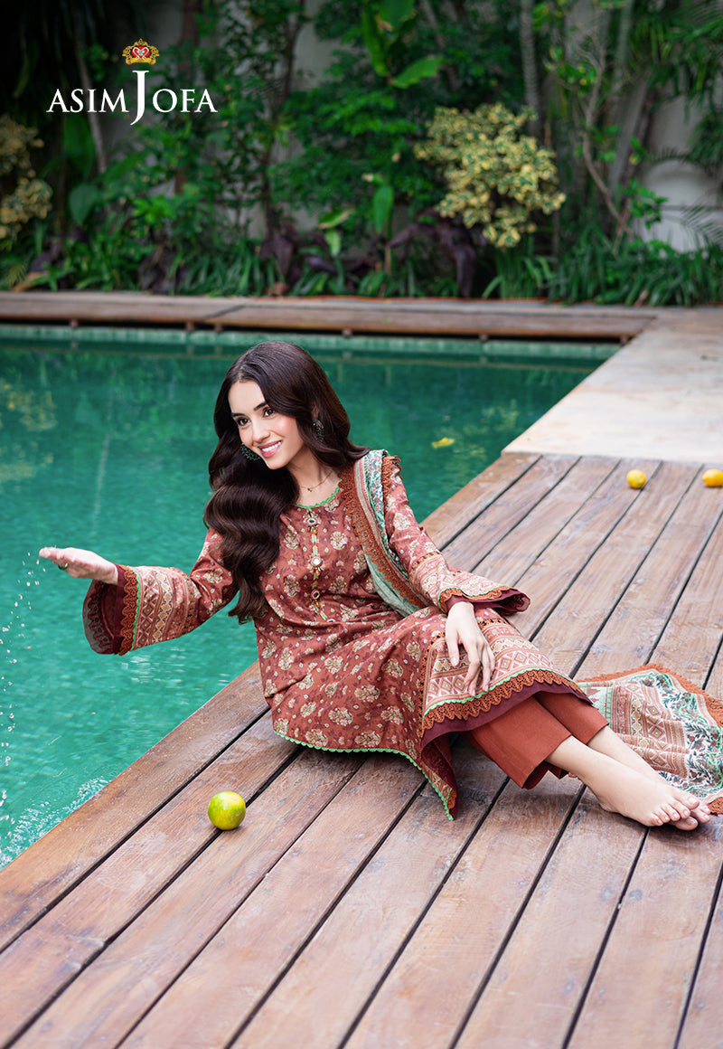 Asim Jofa | Prints Drop 2 | AJUUB-25 - Riwayat-e-Khas