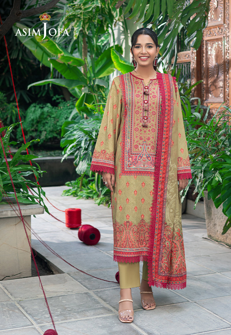Asim Jofa | Prints Drop 2 | AJUUB-28 - Riwayat-e-Khas
