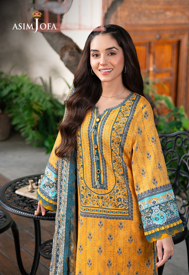 Asim Jofa | Prints Drop 2 | AJUUB-23 - Riwayat-e-Khas