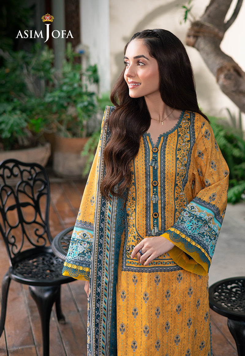 Asim Jofa | Prints Drop 2 | AJUUB-23 - Riwayat-e-Khas