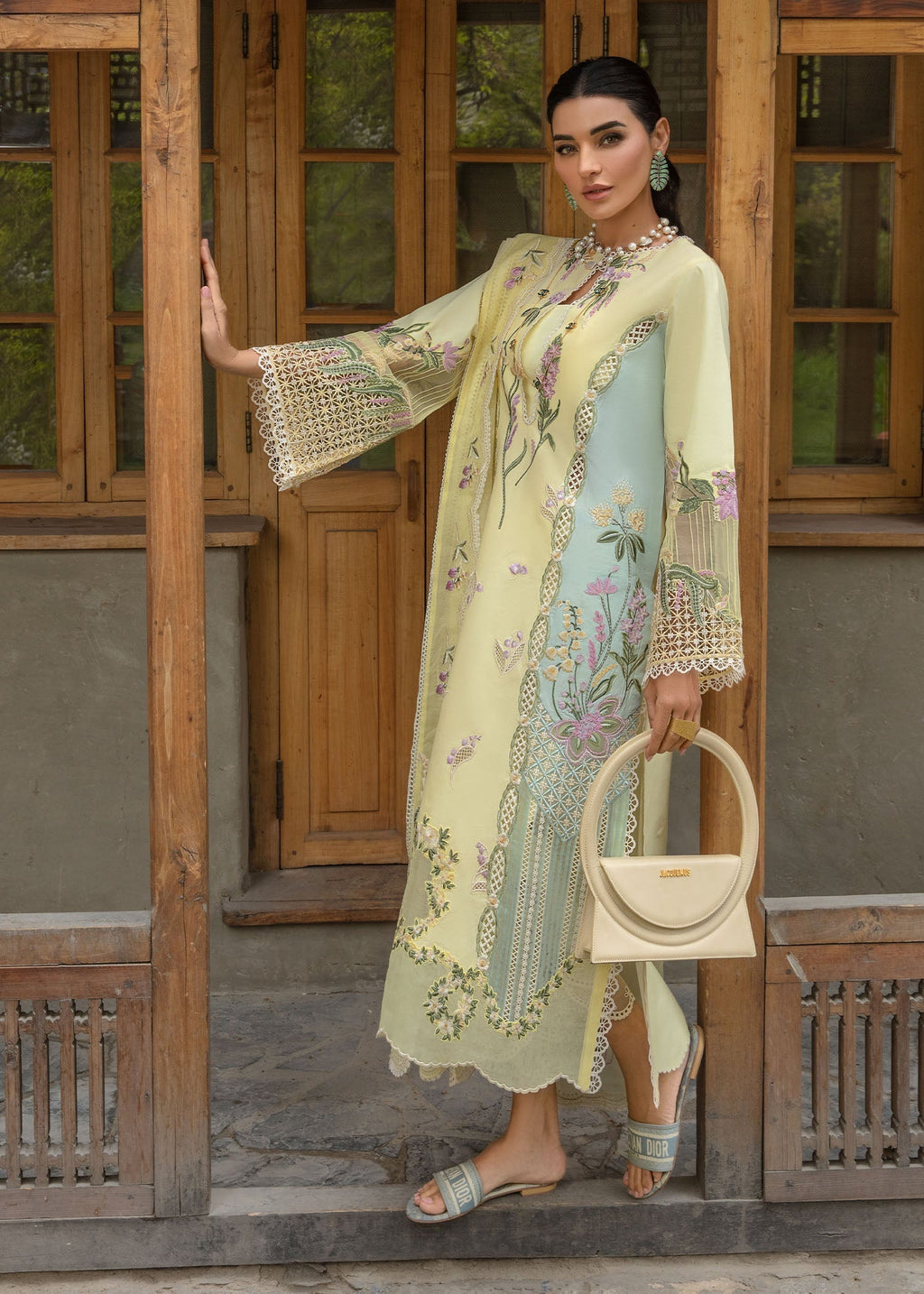 Crimson | Lawn 2024 | Sun Kissed - Lemon