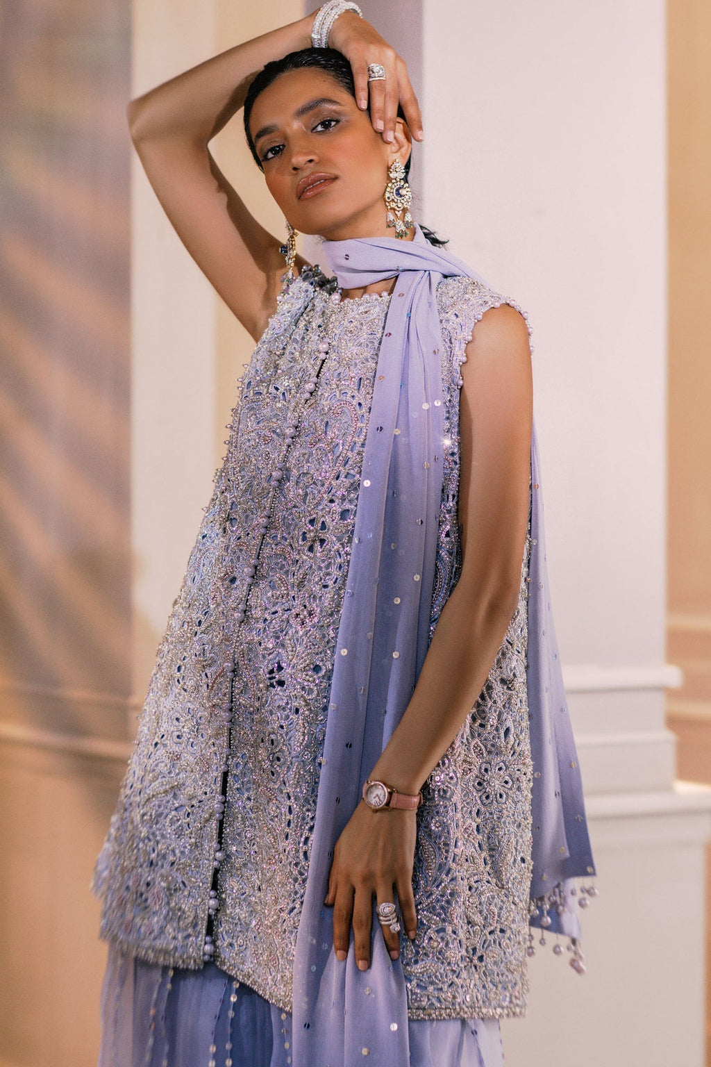 Elan | Demi Couture Onirique | CRISTALLIN LILAS (EP-20653)