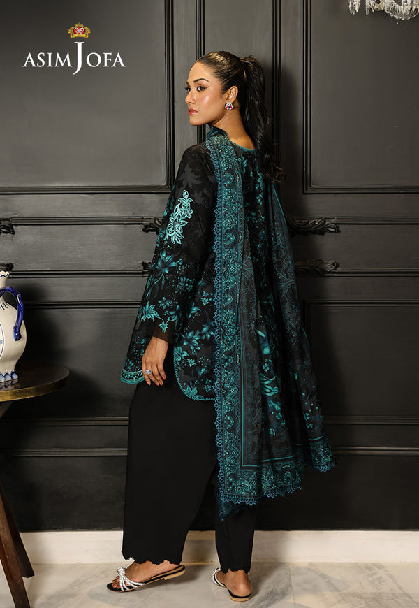Asim Jofa | Summer Rhapsody | AJMCH-05 EMBROIDERED LAWN