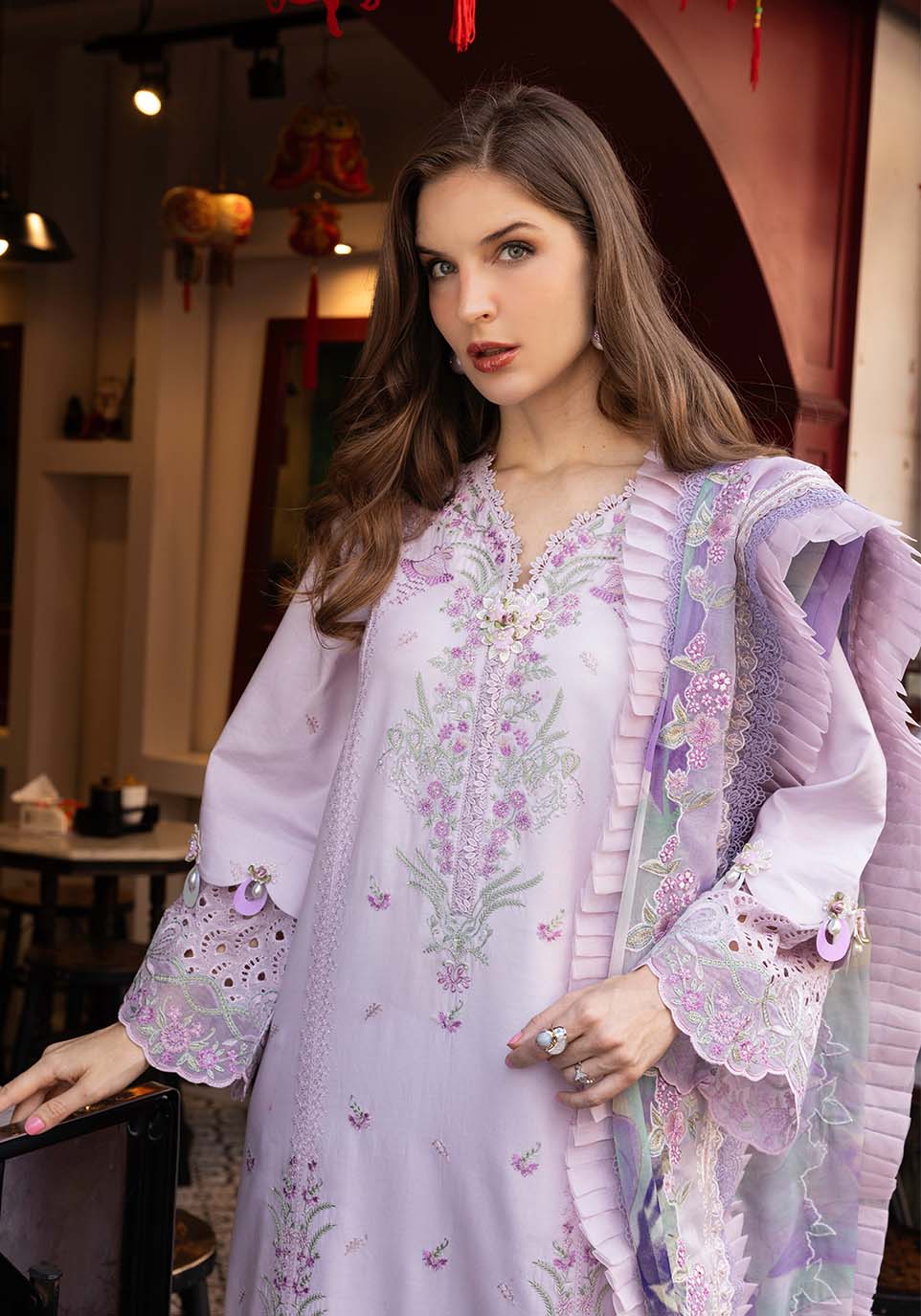 Zarqash | Luxury Lawn 25 | ZQLU 006 Daisy ~ Belle