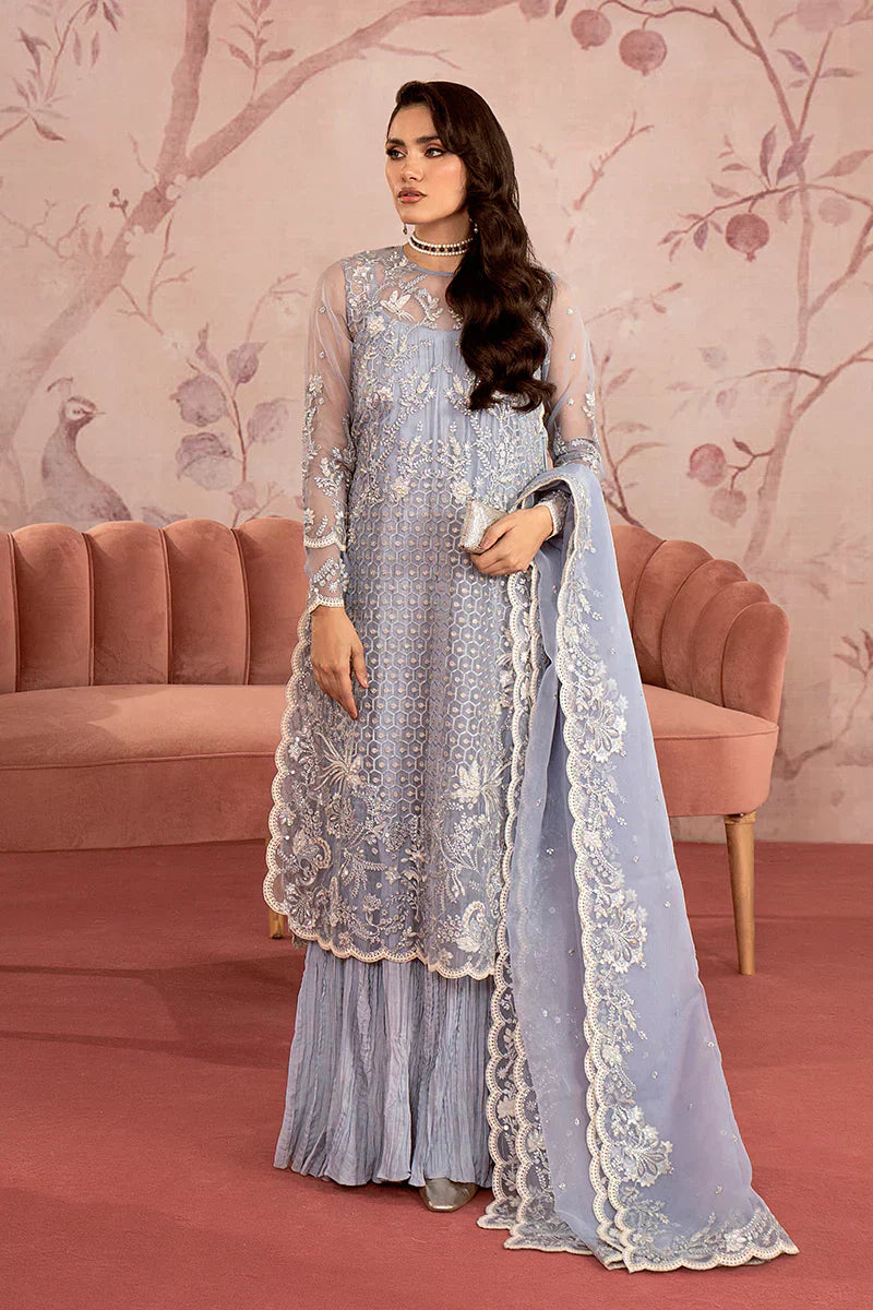 Cross Stitch | Wedding Festive 23 | Scarlet Blue - House Of Anaya
