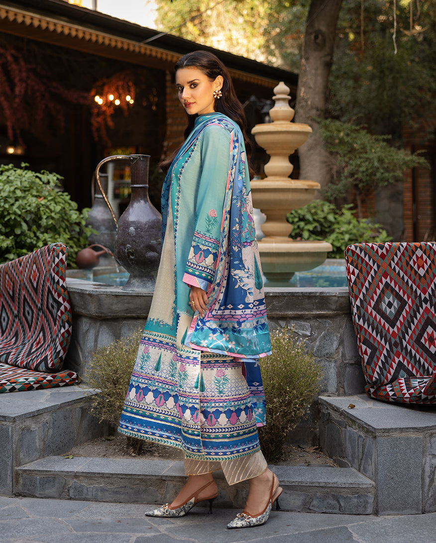 Mushq | Nirvana Printed Silk | Seraphic Dust