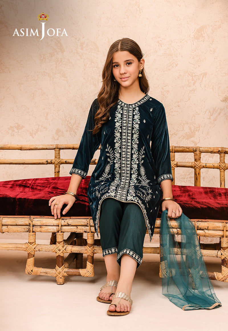 Asim Jofa | Velvet Edit | AJKV-07 - House Of Anaya
