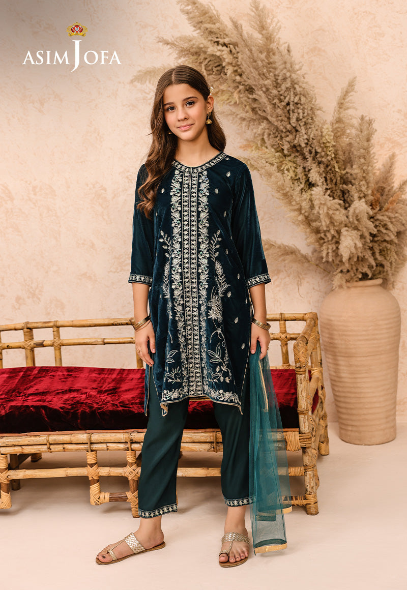 Asim Jofa | Velvet Edit | AJKV-07 - House Of Anaya