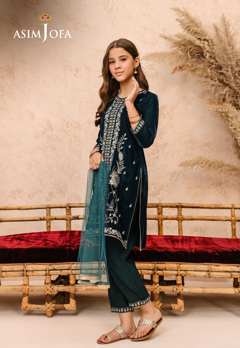 Asim Jofa | Velvet Edit | AJKV-07 - House Of Anaya