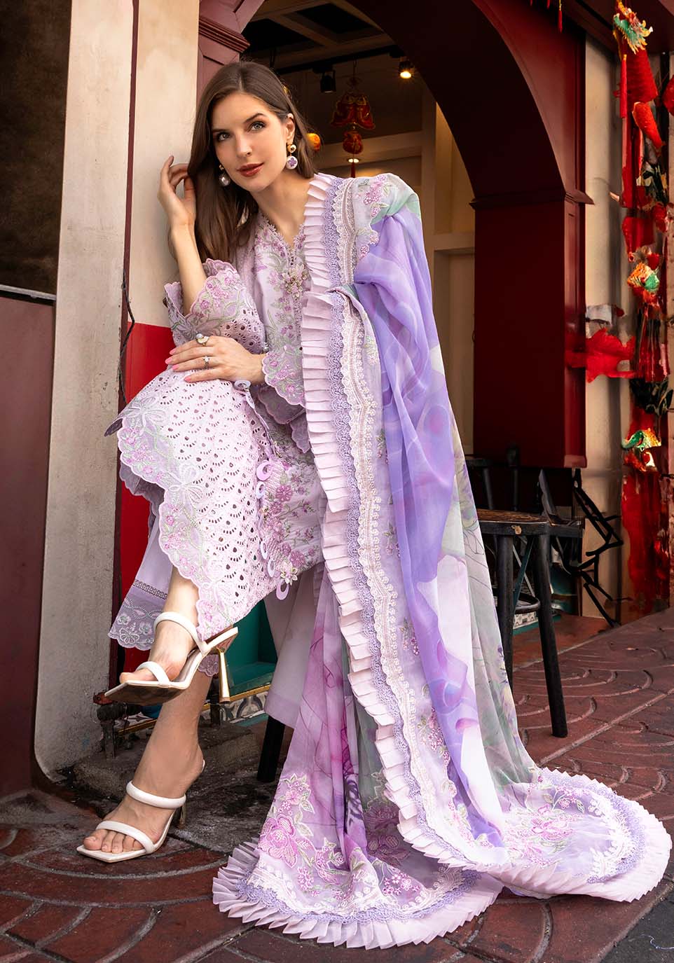 Zarqash | Luxury Lawn 25 | ZQLU 006 Daisy ~ Belle