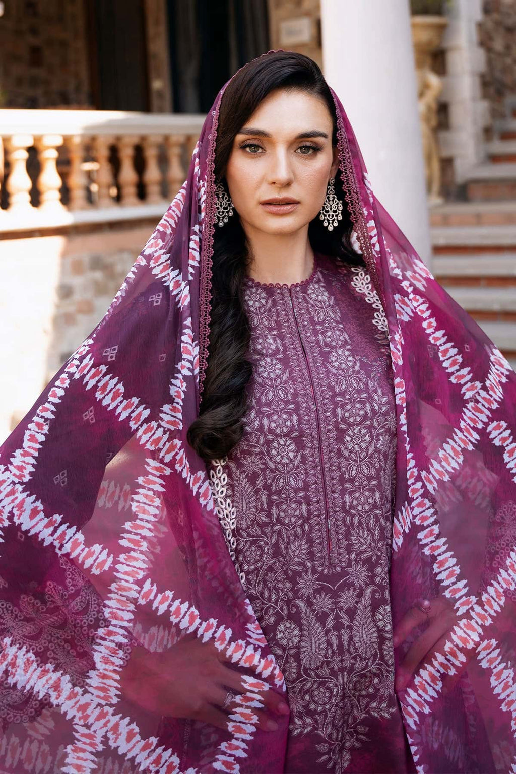 Afrozeh | Damask The Holiday Edit 25 | Anisa A - Riwayat-e-Khas