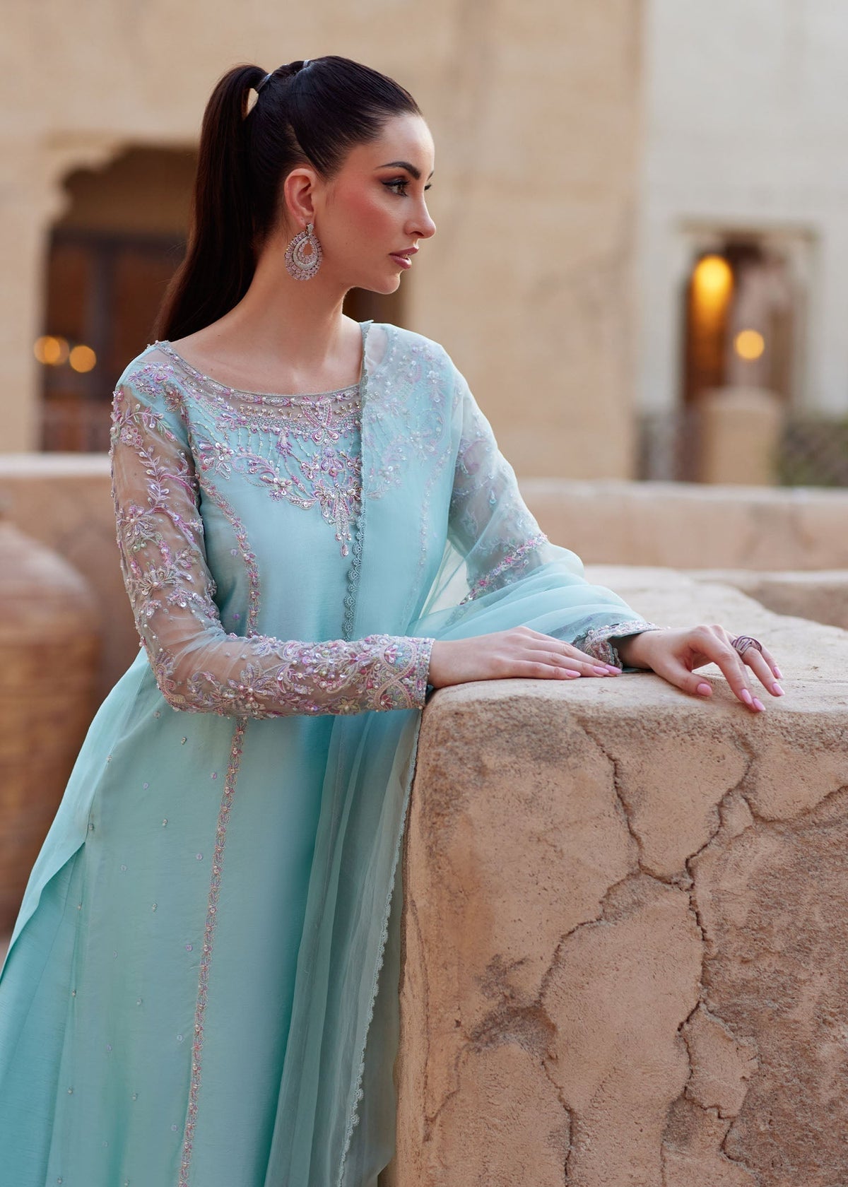 Kanwal Malik | Ghina Luxury Pret | Lina