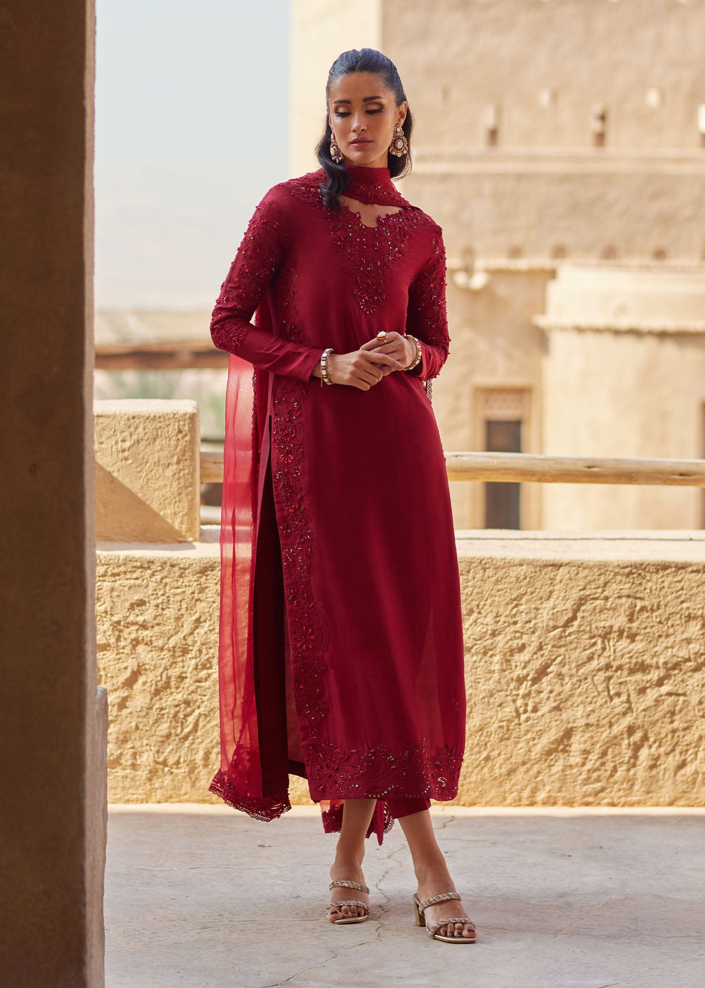 Kanwal Malik | Ghina Eid Luxury Pret'26 | Nour