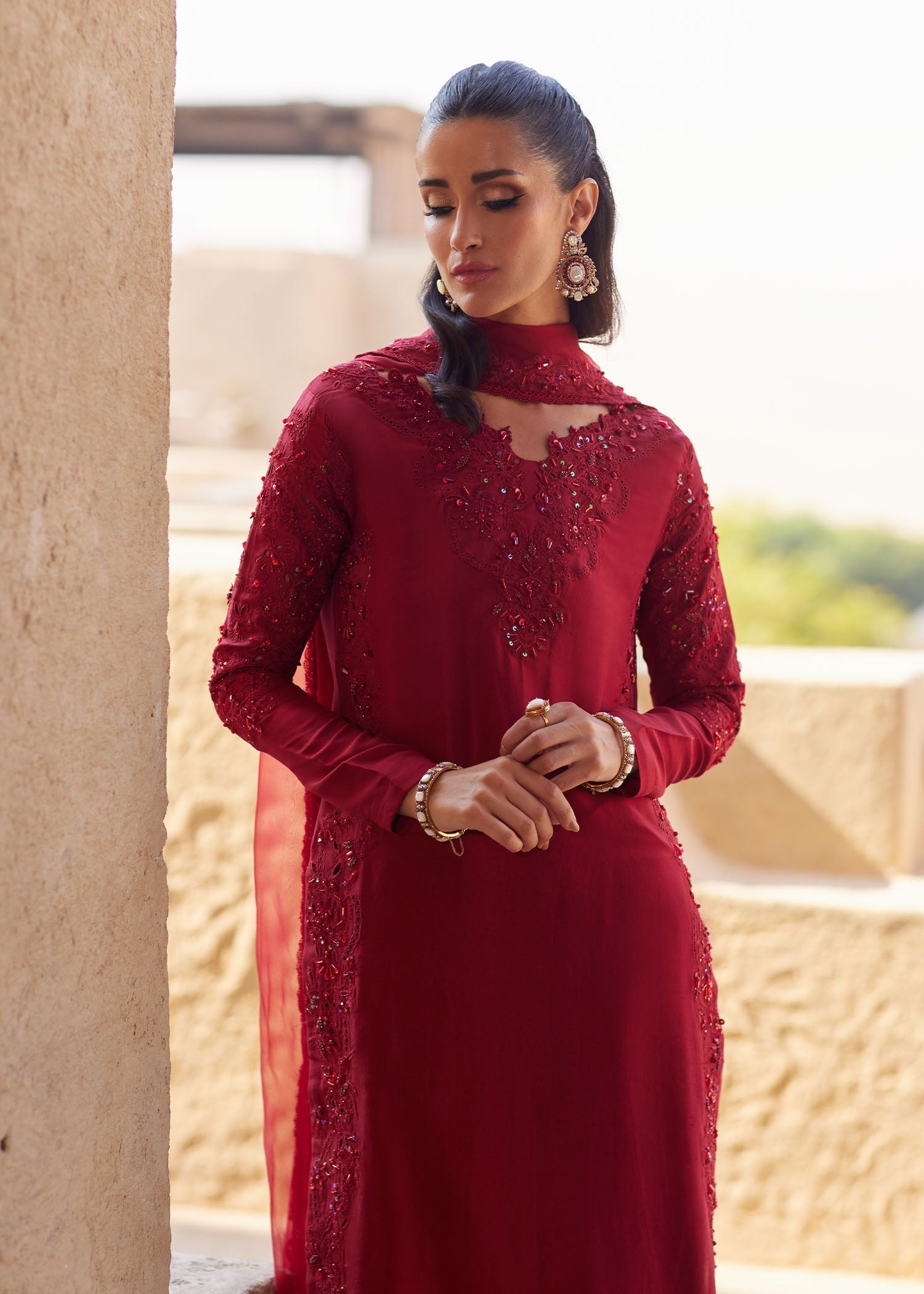 Kanwal Malik | Ghina Eid Luxury Pret'26 | Nour