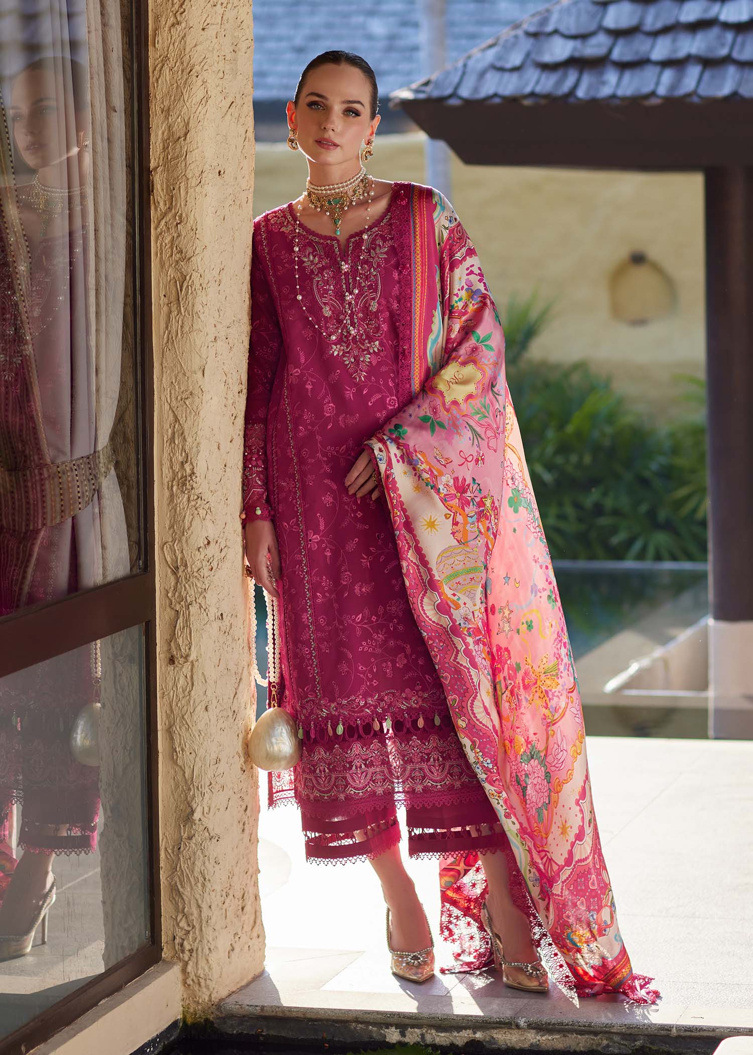 Kanwal Malik | Ariya Luxury Lawn'26 | Avelyn