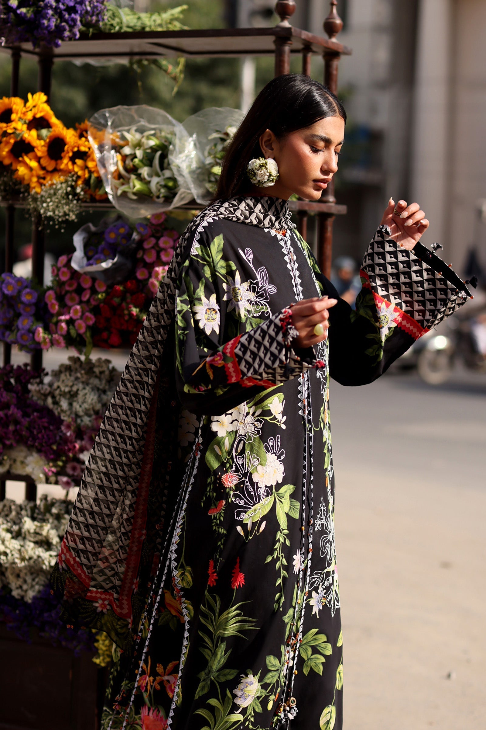 Zaha | Zaha Festive Lawn'26 | MIDNIGHT BLOOM