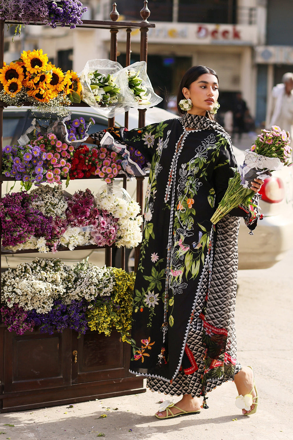 Zaha | Zaha Festive Lawn'26 | MIDNIGHT BLOOM