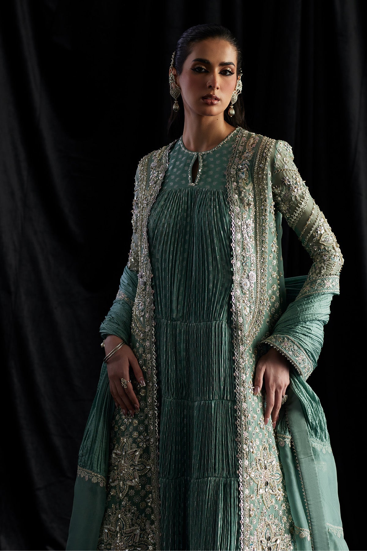 Raeesa Premium Saad Bin Shahzad | EL VENETO Luxury Formals | OLYRA