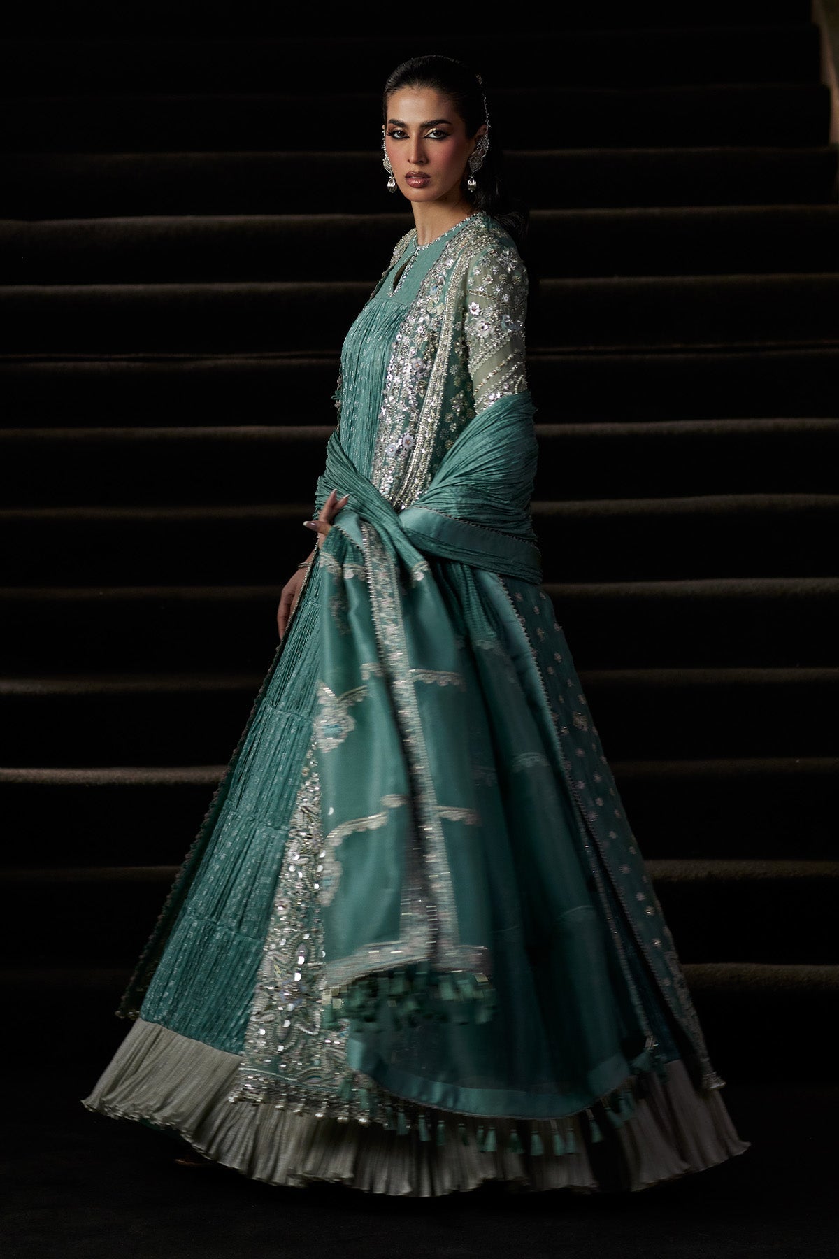 Raeesa Premium Saad Bin Shahzad | EL VENETO Luxury Formals | OLYRA