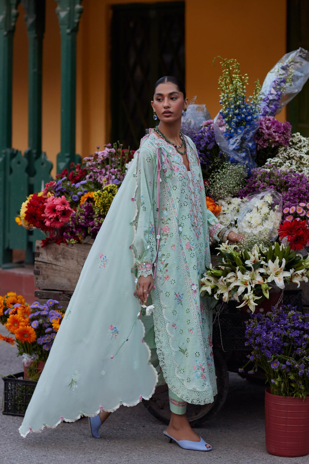 Zaha | Zaha Festive Lawn'26 | JADE VINE REVERIE