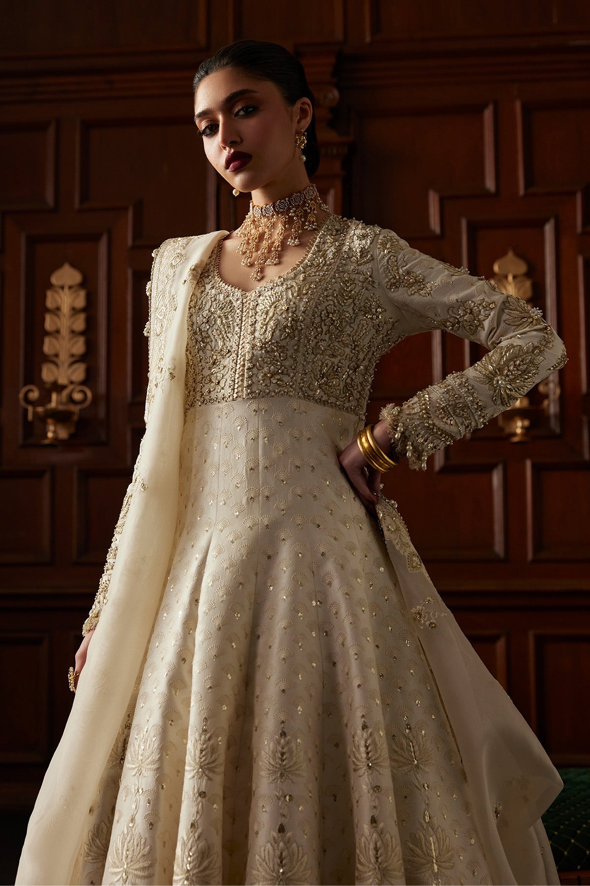 Raeesa Premium Saad Bin Shahzad | EL VENETO Luxury Formals | OVIA
