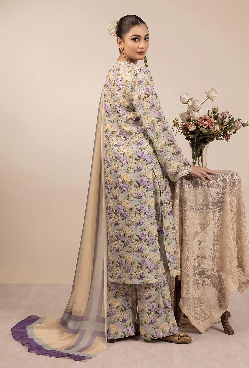 Adans Libas | Basic Chikankari | 7706