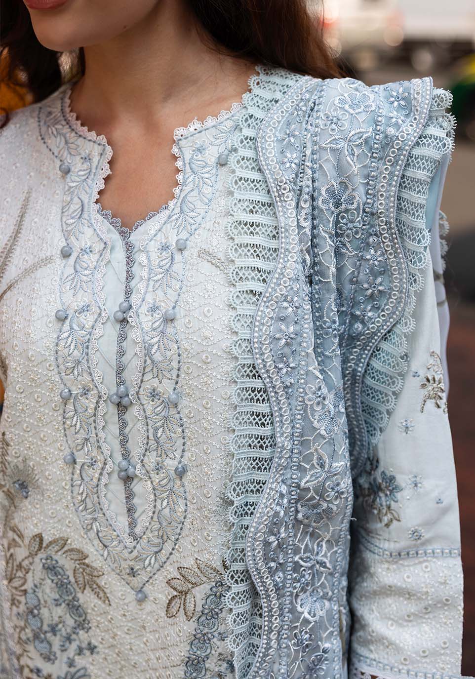 Zarqash | Luxury Lawn 25 | ZQLU 003 ANNE