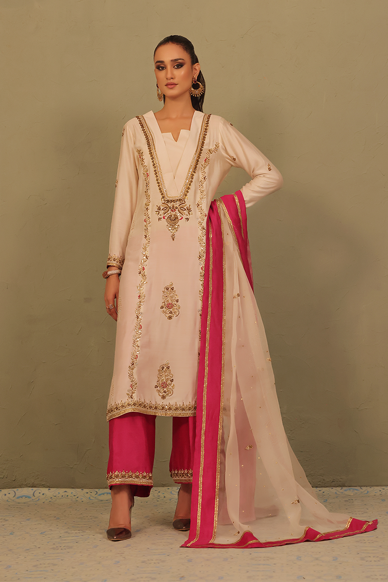 Mona Imran | Dilzaib Formals | Sahiba - Riwayat-e-Khas