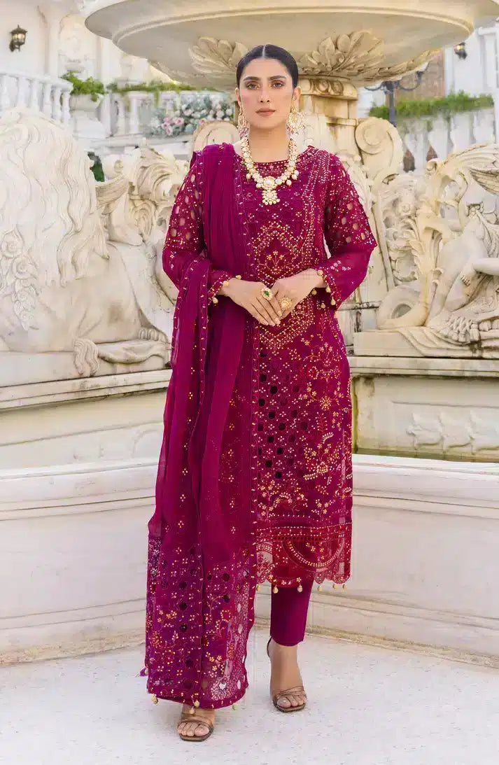 Emaan Adeel | Zimal Luxury Formals 23 | ZM 01 MUSHQ - House Of Anaya