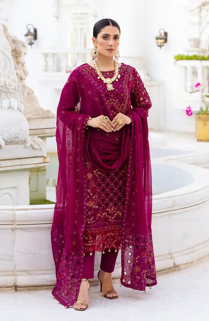 Emaan Adeel | Zimal Luxury Formals 23 | ZM 01 MUSHQ - House Of Anaya