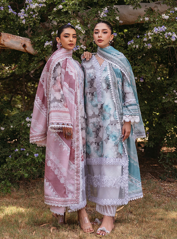 Zainab Chottani | Tahra Lawn 24 | ZINNIA - D 3A - Riwayat-e-Khas