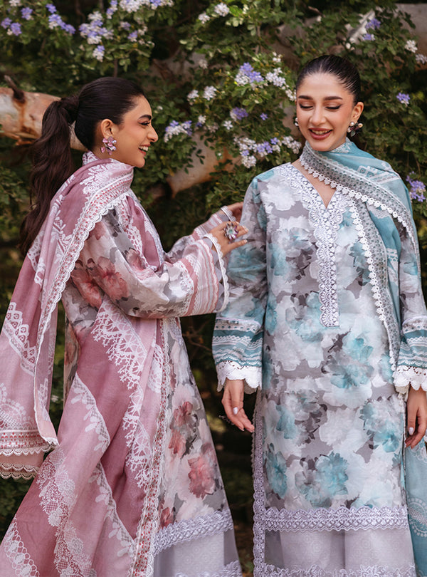 Zainab Chottani | Tahra Lawn 24 | ZINNIA - D 3A - Riwayat-e-Khas