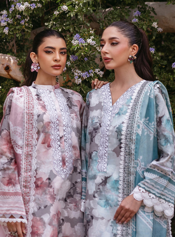 Zainab Chottani | Tahra Lawn 24 | ZINNIA - D 3A - Riwayat-e-Khas