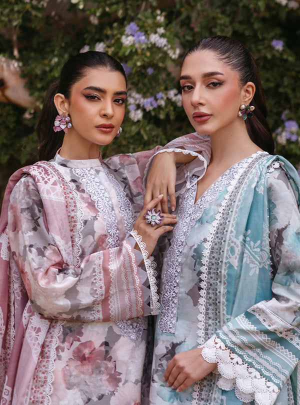 Zainab Chottani | Tahra Lawn 24 | ZINNIA - D 3A - Riwayat-e-Khas