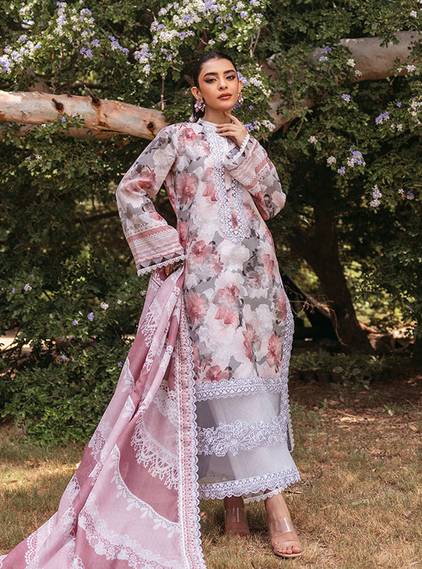 Zainab Chottani | Tahra Lawn 24 | ZINNIA - D 3A - Riwayat-e-Khas